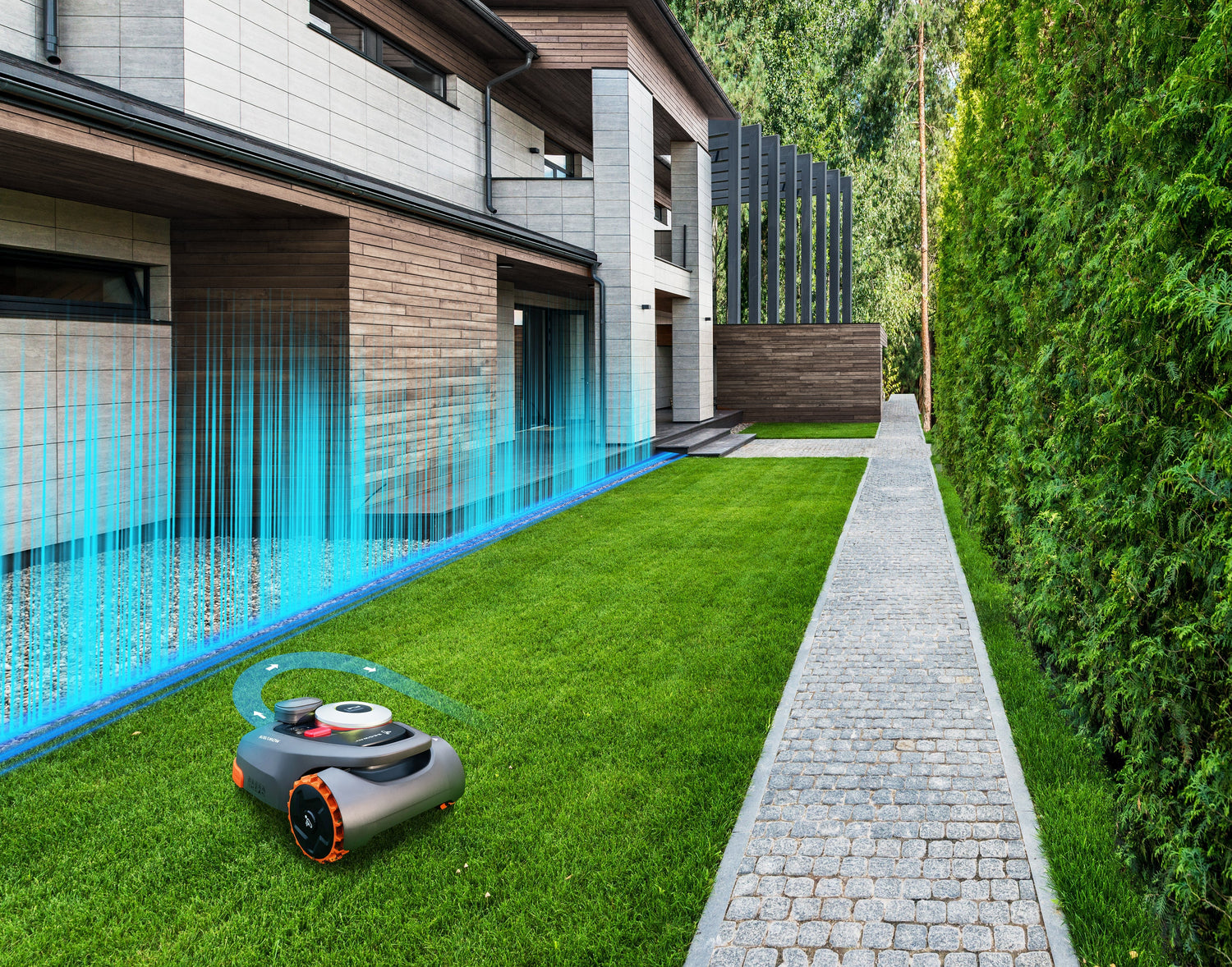 SEGWAY Robot tondeuse Navimow H800E- jusqu'à 800m²